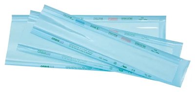 ORBIS Sterilizační sáčky papír/folie pro autokláv, rozměr 75 x 250 mm, 500 ks
