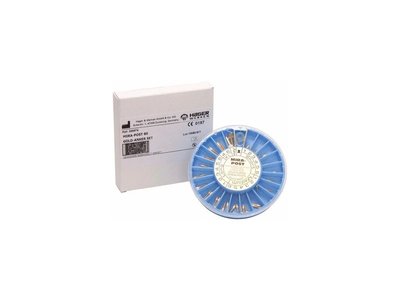 MiraPost - kořenové čepy, zlacené set 60 ks