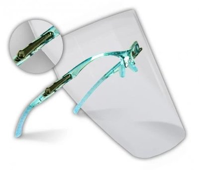 Przyłbica ochronna Cerkall Comfort na krokodylki