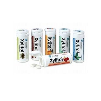 ŽVÝKAČKY Miradent Xylitol, ovoce, bal. 100x2 ks