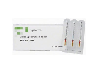 Coltene - HyFlex EDM NiTi File 25/.12 Orifice Opener 15mm, 3ks
