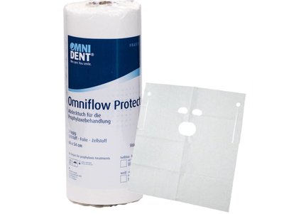 Omniflow protect-ochranná profylaktická rouška pro pacienta bílá, 60x54cm, 40ks, 22845