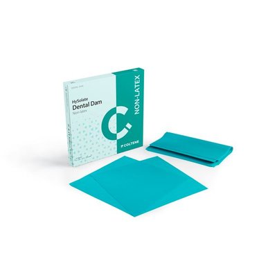 Hygenic Dental Dam bez latexu střední zelené 152x152mm, 15 ks