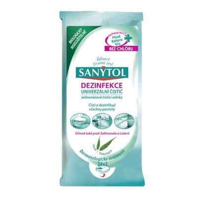 Sanytol univerzální čistící utěrky, 48 ks