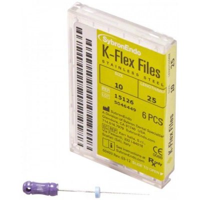 K-FLEX 6 ks SybronEndo vel. 10, 25 mm