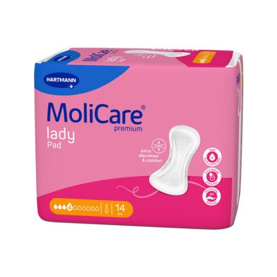 MoliCare premium lady Pad 4 kapky inkontinenční vložky 14 ks