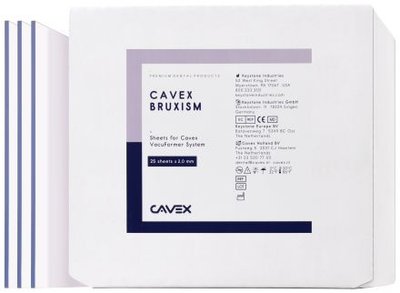 Cavex Bruxism Transparent Sheet 2,0 mm