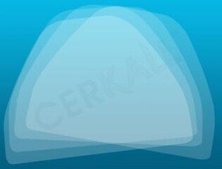 Przyłbica ochronna Cerkall - folie COMFORT PLUS grubość x2 uzupełnienie 4szt