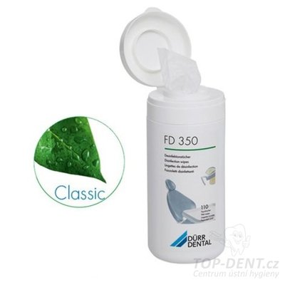 DÜRR FD 350 box s dezinfekčními ubrousky 14x22cm (Classic), 110ks