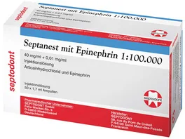 Septanest mit Epinephrin