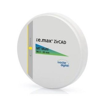 E.max ZirCAD MT Multi D2 98.5-20 mm/1