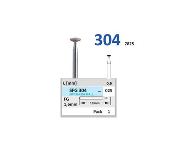 Sintrovaný diamant - čočka, SFG304, průměr 2,5mm, normal