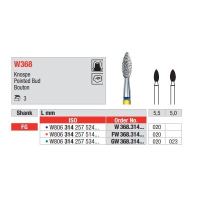 Diamant FG White Tiger GW368.020 (3ks/bal)