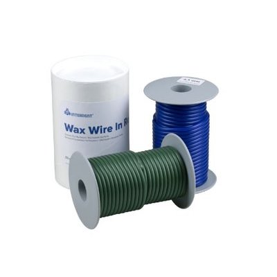 Voskový drát v roli tvrdý zelený 2,5mm 250g