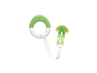 Kousátko MAM Starter & Clip 1+m kousátko se sponou zelené 1 ks
