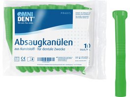Omni Absaugkanülen - Packung 10 Stück blau