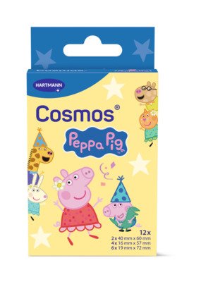 Cosmos Peppa Pig dětská náplast 12 ks