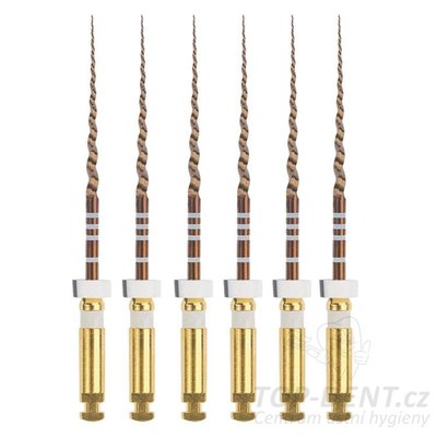 Dentsply Maillefer Protaper Gold S2, 25 mm (bílé), 6ks