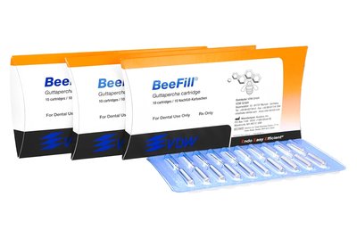 Naboje z gutaperką BeeFill 10 szt. VDW - 20G - 0,8 mm