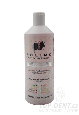 POLIMO fluoridační gel (1,23%) BANÁN, 505 ml