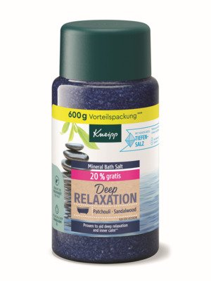 Kneipp sůl do koupele Deep Relaxation 600 g