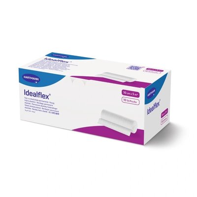 Elastické obinadlo Idealflex, 10 ks v balení - 15 cm x 5 m