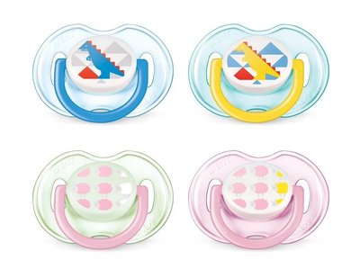 Philips Avent dudlík 0-6M CLASSIC OBRÁZEK 2 ks