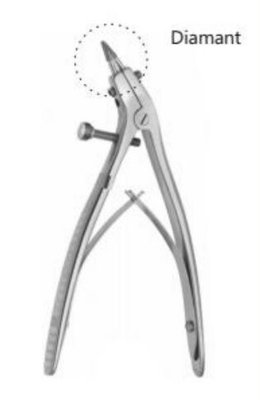 Odstraňovač korunek diamant