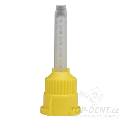 PURE míchací žluté kanyly pro otiskovací materiály (4,2mm), 50ks
