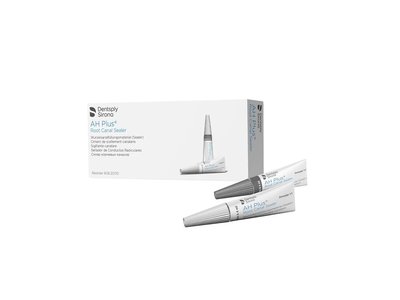 AH Plus - sealer kořenových kanálků, 2x4ml tuby pasta A a B
