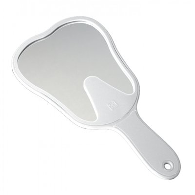 KKD Motivation Mirror Zub Bílá 1ks