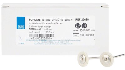 TOPDENT Ziegenhaarbürste