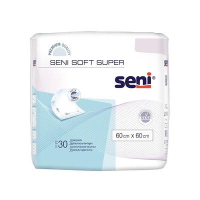 Absorpční podložka Seni Soft Super 60 x 60 cm, 30 ks