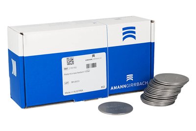 Talerzyki retencyjne Splitex Kontreplatte 100 szt. Amann Girrbach