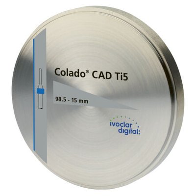 Colado CAD Ti5 CAD/CAM 98.5mm Ivoclar Vivadent - 10mm