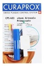 Curaprox UHS 403 prime set držák + 3 mezizubní kartáčky