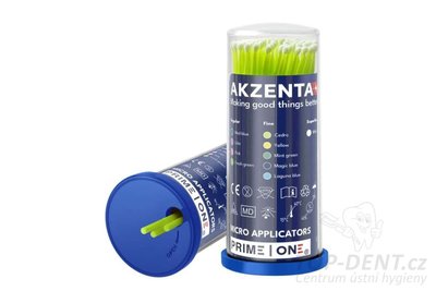 Akzenta Top Sticks Plus Micro aplikátory REGULAR (sv. zelené), 4x100ks