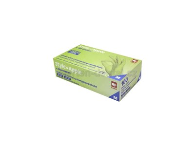 AMPri Style Nitril rukavice, zelenkavé S, nepudrované 100 ks