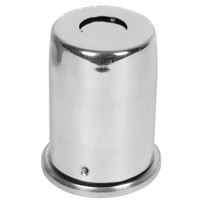 Nádobka na vatu s pružinou, nerezová