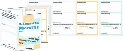 Garantiepass Prothetik