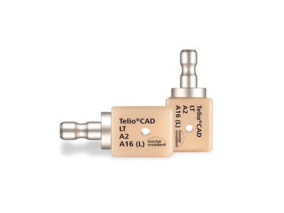Telio CAD CEREC/inLab Abutment Solutions bloky LT vel. A16(L) - Barva: A2