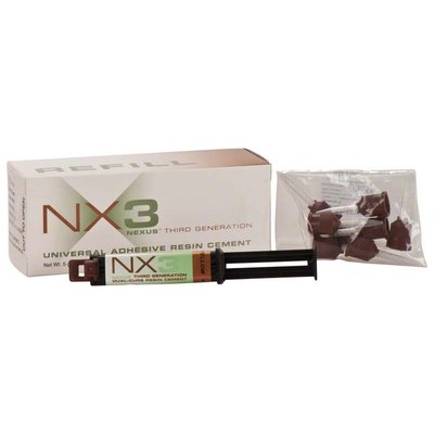 NX3 Automix Dual-Cure - fixační cement, 5g bílá