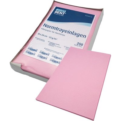 OMNIDENT Filtrační Papír Růžová 18x 28cm 250ks 4+1 Zdarma