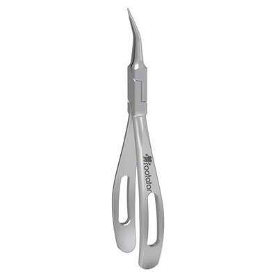 Kleště na extrakci fragmentů kořene Rootator, frontalní