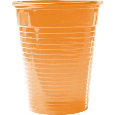 smartdent Kelímky Plastové 180ml Oranžová 100ks