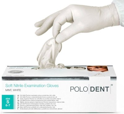 Rukavice Soft Nitrile s vůní máty S