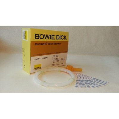 Bowie Dick dutinový Test Systém, 100 ks + 1 ks držák testů