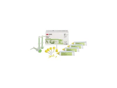 Imprint 4 RegularDoplňkové balení (4 ks krému à 50 ml, 5x míchací kanyla žlutá, 5x 3M ESPE Intra-oral Syringe zelená)