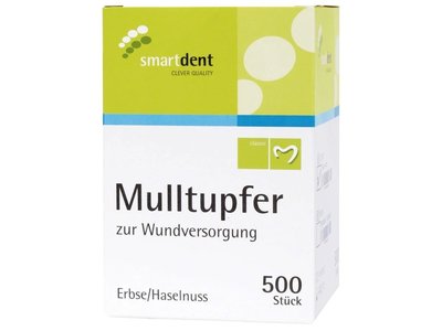 Smart gázové tampóny, nesterilní, vel. lískový ořech