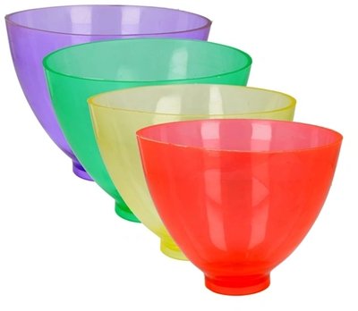 Miska na alginát a sádru růžová-transparentní 14 cm